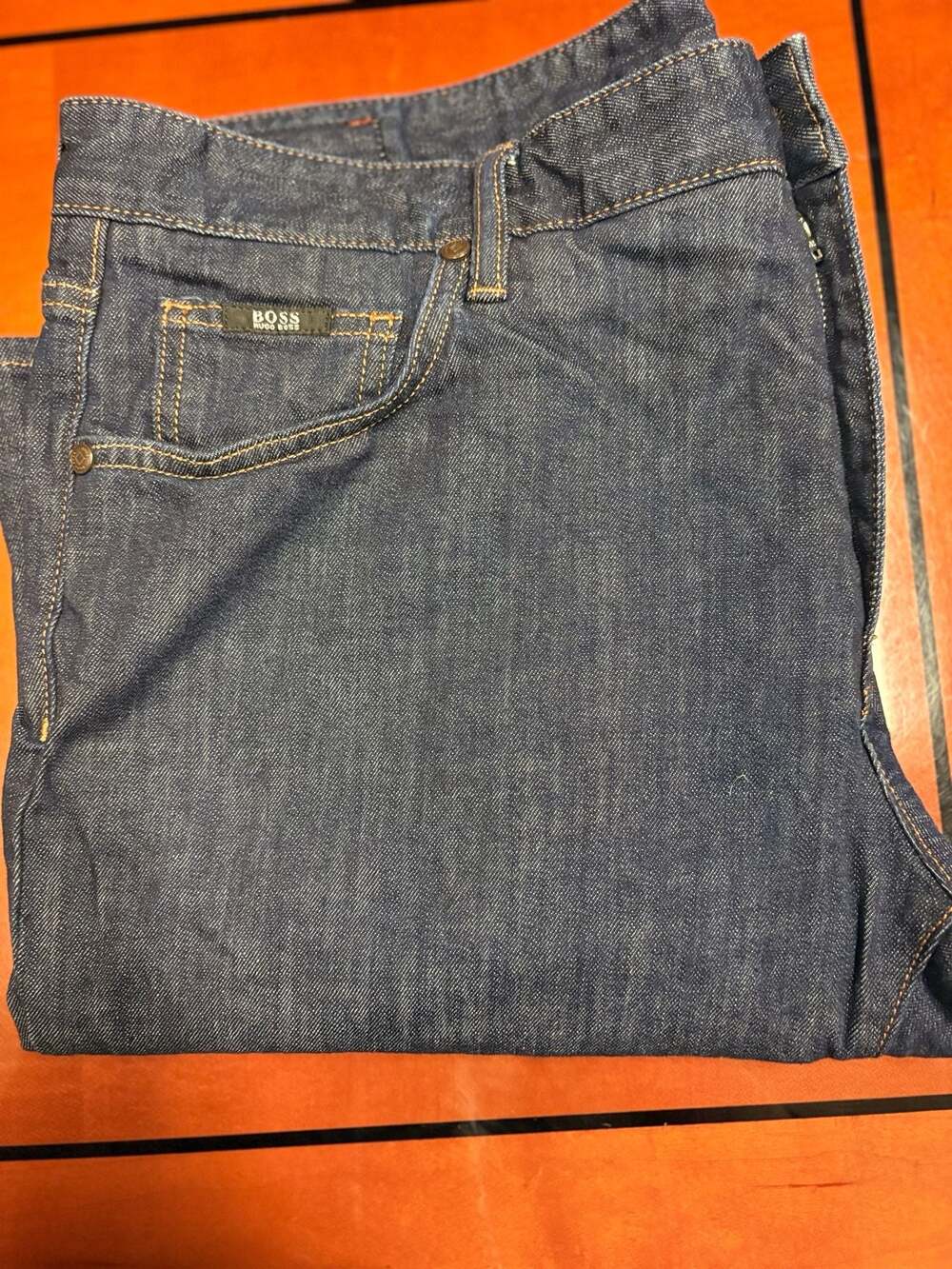 BOSS Hugo Boss Men's Regular Fit Stretch Denim Jeans